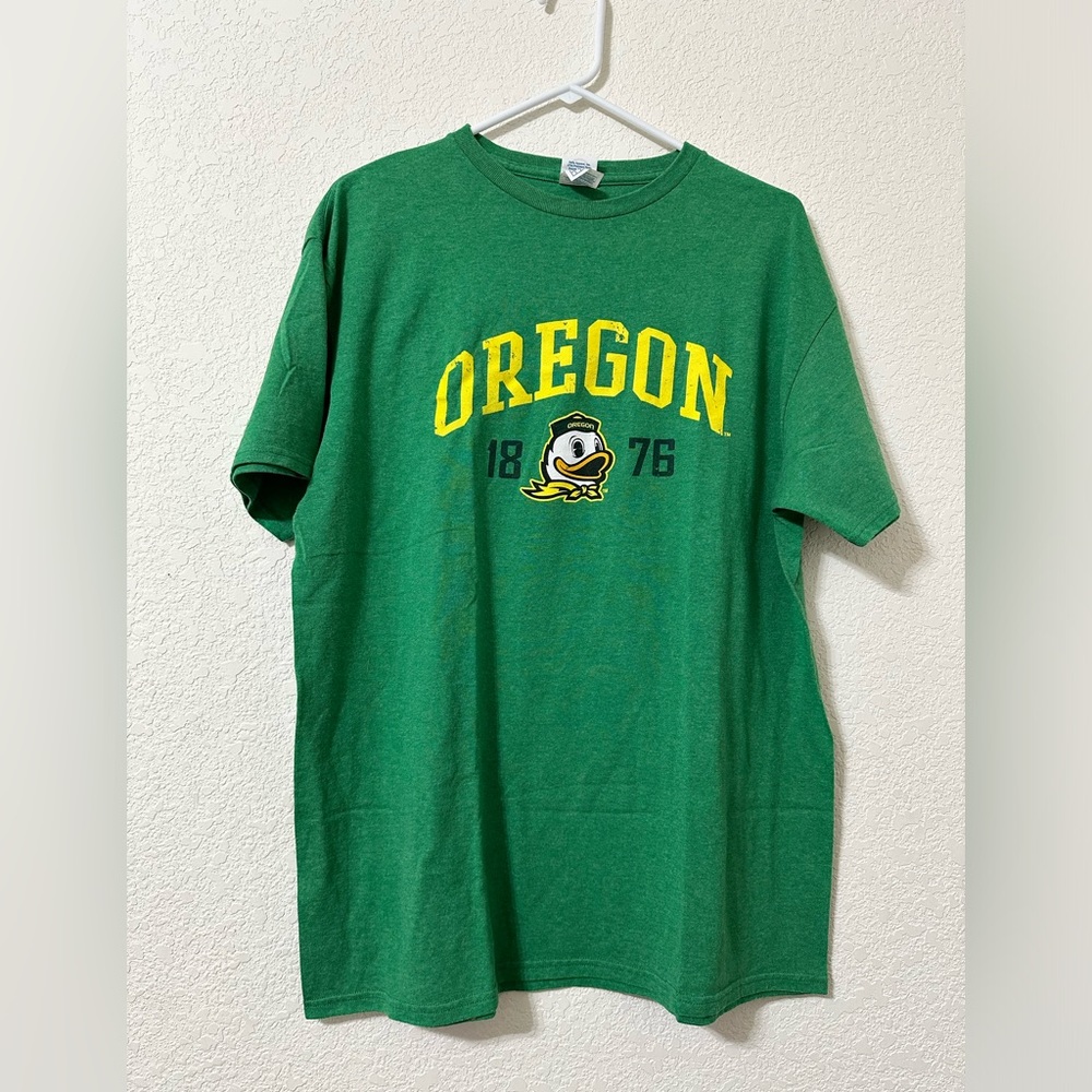 Delta Oregon Ducks Solid T-Shirt Green Men's L